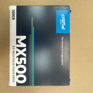 Crucial MX500 500GB Solid State Drive  - ( 0101 )